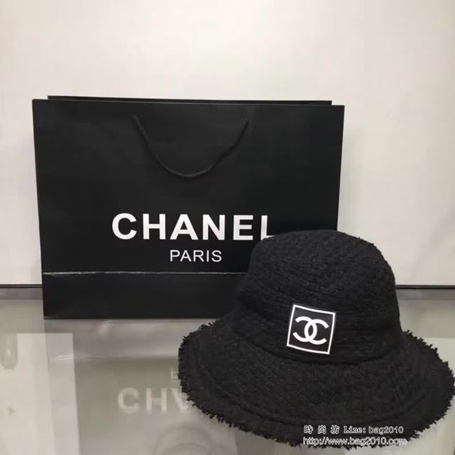 CHANEL香奈兒 新款 潮人必備 小香風漁夫帽 LLWJ6620